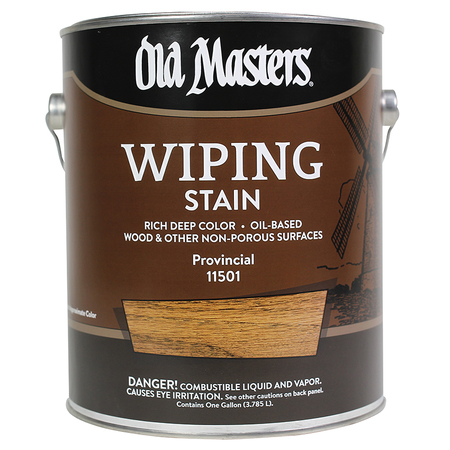 OLD MASTERS 1 Gal Provincial Oil-Based Wiping Stain 11501
